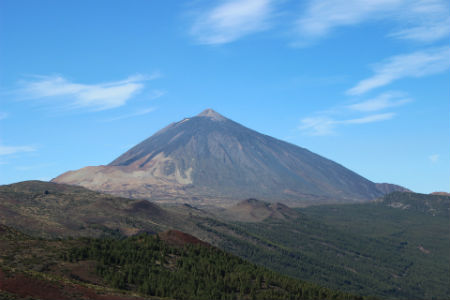 Vistas del Parque Nacional del Teide